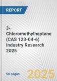 3-Chloromethylheptane (CAS 123-04-6) Industry Research 2025: Global and Regional Market Trends 2019-2024 and Forecast to 2029- Product Image