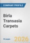 Birla Transasia Carpets Fundamental Company Report Including Financial, SWOT, Competitors and Industry Analysis - Product Thumbnail Image