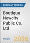 Boutique Newcity Public Co. Ltd. Fundamental Company Report Including Financial, SWOT, Competitors and Industry Analysis - Product Thumbnail Image