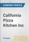 California Pizza Kitchen Inc. Fundamental Company Report Including Financial, SWOT, Competitors and Industry Analysis - Product Thumbnail Image