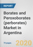 Borates and Peroxoborates (perborates) Market in Argentina: Business Report 2020- Product Image