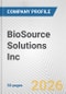 BioSource Solutions Inc. Fundamental Company Report Including Financial, SWOT, Competitors and Industry Analysis - Product Thumbnail Image