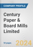 Century Paper & Board Mills Limited Fundamental Company Report Including Financial, SWOT, Competitors and Industry Analysis- Product Image