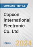 Capxon International Electronic Co. Ltd. Fundamental Company Report Including Financial, SWOT, Competitors and Industry Analysis- Product Image