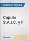 Caputo S.A.I.C. y F. Fundamental Company Report Including Financial, SWOT, Competitors and Industry Analysis - Product Thumbnail Image