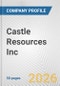 Castle Resources Inc. Fundamental Company Report Including Financial, SWOT, Competitors and Industry Analysis - Product Thumbnail Image