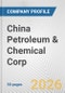 China Petroleum & Chemical Corp. Fundamental Company Report Including Financial, SWOT, Competitors and Industry Analysis - Product Thumbnail Image