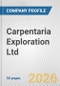 Carpentaria Exploration Ltd. Fundamental Company Report Including Financial, SWOT, Competitors and Industry Analysis - Product Thumbnail Image