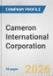 Cameron International Corporation Fundamental Company Report Including Financial, SWOT, Competitors and Industry Analysis - Product Thumbnail Image