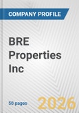 BRE Properties Inc. Fundamental Company Report Including Financial, SWOT, Competitors and Industry Analysis- Product Image