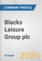 Blacks Leisure Group plc Fundamental Company Report Including Financial, SWOT, Competitors and Industry Analysis - Product Thumbnail Image
