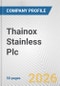 Thainox Stainless Plc. Fundamental Company Report Including Financial, SWOT, Competitors and Industry Analysis - Product Thumbnail Image