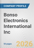 Bonso Electronics International Inc. Fundamental Company Report Including Financial, SWOT, Competitors and Industry Analysis- Product Image