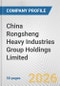 China Rongsheng Heavy Industries Group Holdings Limited Fundamental Company Report Including Financial, SWOT, Competitors and Industry Analysis - Product Thumbnail Image