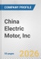 China Electric Motor, Inc. Fundamental Company Report Including Financial, SWOT, Competitors and Industry Analysis - Product Thumbnail Image