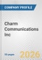 Charm Communications Inc. Fundamental Company Report Including Financial, SWOT, Competitors and Industry Analysis - Product Thumbnail Image