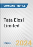 Tata Elxsi Limited Fundamental Company Report Including Financial, SWOT, Competitors and Industry Analysis- Product Image