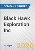 Black Hawk Exploration Inc. Fundamental Company Report Including Financial, SWOT, Competitors and Industry Analysis- Product Image