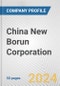 China New Borun Corporation Fundamental Company Report Including Financial, SWOT, Competitors and Industry Analysis - Product Thumbnail Image