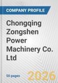 Chongqing Zongshen Power Machinery Co. Ltd. Fundamental Company Report Including Financial, SWOT, Competitors and Industry Analysis- Product Image