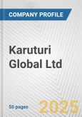 Karuturi Global Ltd. Fundamental Company Report Including Financial, SWOT, Competitors and Industry Analysis- Product Image