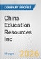 China Education Resources Inc. Fundamental Company Report Including Financial, SWOT, Competitors and Industry Analysis - Product Thumbnail Image