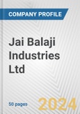 Jai Balaji Industries Ltd. Fundamental Company Report Including Financial, SWOT, Competitors and Industry Analysis- Product Image