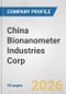 China Bionanometer Industries Corp. Fundamental Company Report Including Financial, SWOT, Competitors and Industry Analysis - Product Thumbnail Image