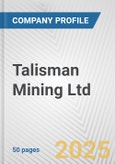 Talisman Mining Ltd Fundamental Company Report Including Financial, SWOT, Competitors and Industry Analysis- Product Image