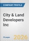 City & Land Developers Inc. Fundamental Company Report Including Financial, SWOT, Competitors and Industry Analysis - Product Thumbnail Image