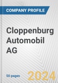 Cloppenburg Automobil AG Fundamental Company Report Including Financial, SWOT, Competitors and Industry Analysis- Product Image