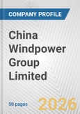 China Windpower Group Limited Fundamental Company Report Including Financial, SWOT, Competitors and Industry Analysis- Product Image