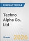 Techno Alpha Co. Ltd. Fundamental Company Report Including Financial, SWOT, Competitors and Industry Analysis - Product Thumbnail Image
