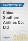 China Southern Airlines Co. Ltd. Fundamental Company Report Including Financial, SWOT, Competitors and Industry Analysis- Product Image