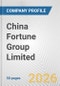 China Fortune Group Limited Fundamental Company Report Including Financial, SWOT, Competitors and Industry Analysis - Product Thumbnail Image