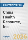 China Health Resource, Inc. Fundamental Company Report Including Financial, SWOT, Competitors and Industry Analysis- Product Image