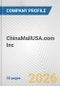 ChinaMallUSA.com Inc. Fundamental Company Report Including Financial, SWOT, Competitors and Industry Analysis - Product Thumbnail Image