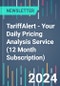 TariffAlert - Your Daily Pricing Analysis Service (12 Month Subscription) - Product Thumbnail Image