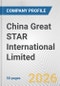 China Great STAR International Limited Fundamental Company Report Including Financial, SWOT, Competitors and Industry Analysis - Product Thumbnail Image