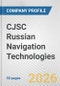 CJSC Russian Navigation Technologies Fundamental Company Report Including Financial, SWOT, Competitors and Industry Analysis - Product Thumbnail Image