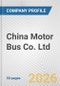 China Motor Bus Co. Ltd. Fundamental Company Report Including Financial, SWOT, Competitors and Industry Analysis - Product Thumbnail Image