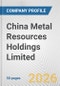 China Metal Resources Holdings Limited Fundamental Company Report Including Financial, SWOT, Competitors and Industry Analysis - Product Thumbnail Image