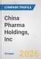 China Pharma Holdings, Inc. Fundamental Company Report Including Financial, SWOT, Competitors and Industry Analysis - Product Thumbnail Image