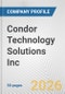 Condor Technology Solutions Inc. Fundamental Company Report Including Financial, SWOT, Competitors and Industry Analysis - Product Thumbnail Image
