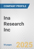 Ina Research Inc. Fundamental Company Report Including Financial, SWOT, Competitors and Industry Analysis- Product Image