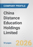 China Distance Education Holdings Limited Fundamental Company Report Including Financial, SWOT, Competitors and Industry Analysis- Product Image