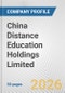 China Distance Education Holdings Limited Fundamental Company Report Including Financial, SWOT, Competitors and Industry Analysis - Product Thumbnail Image