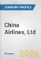 China Airlines, Ltd. Fundamental Company Report Including Financial, SWOT, Competitors and Industry Analysis - Product Thumbnail Image