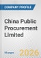 China Public Procurement Limited Fundamental Company Report Including Financial, SWOT, Competitors and Industry Analysis - Product Thumbnail Image