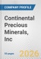 Continental Precious Minerals, Inc. Fundamental Company Report Including Financial, SWOT, Competitors and Industry Analysis - Product Thumbnail Image